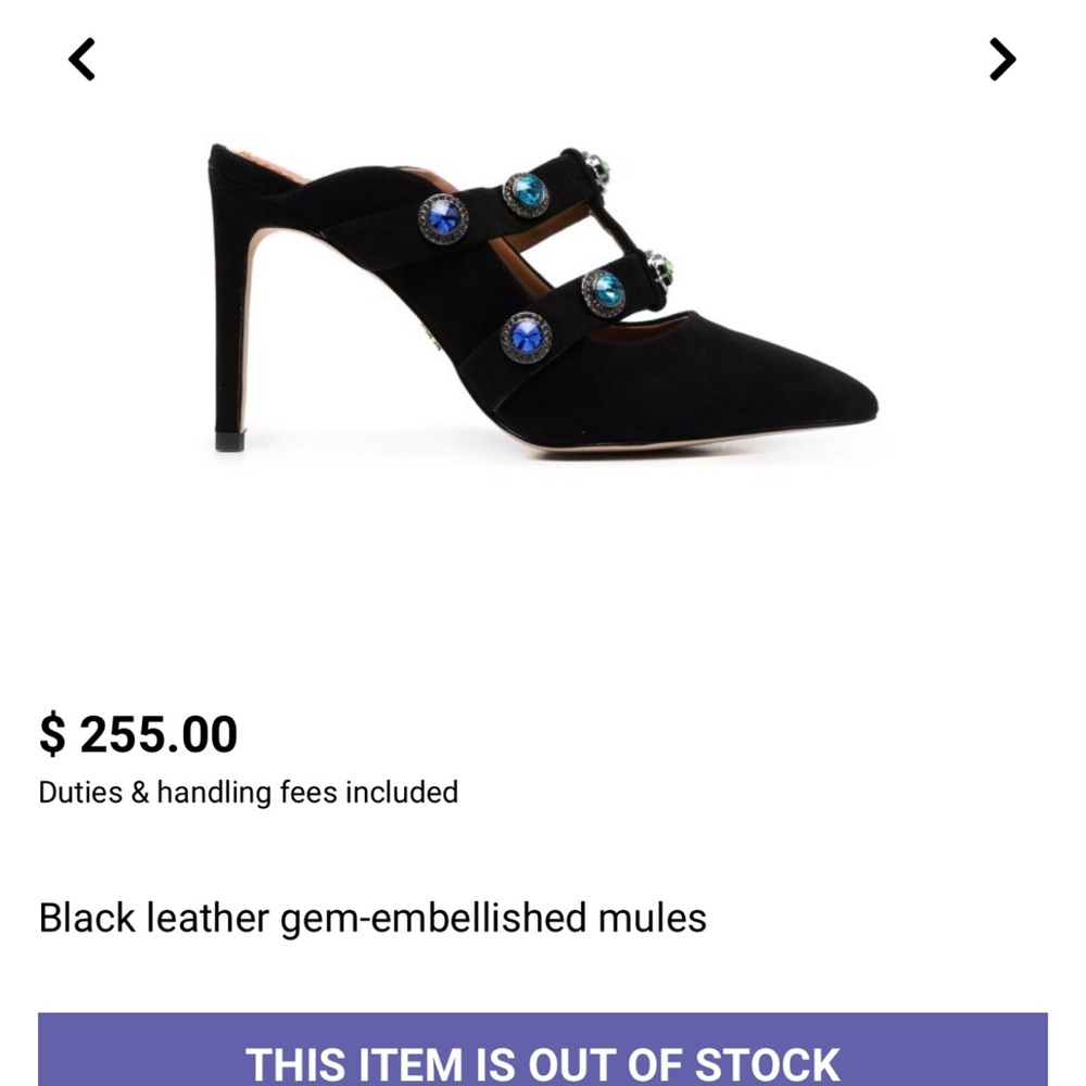 Size 10 KURT GEIGER LONDON
Octavia gem-embellished suede heels - Picture 4 of 4